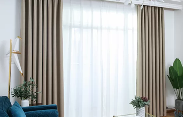 Hot selling microfiber fabric ready made thermal 100% blackout curtains