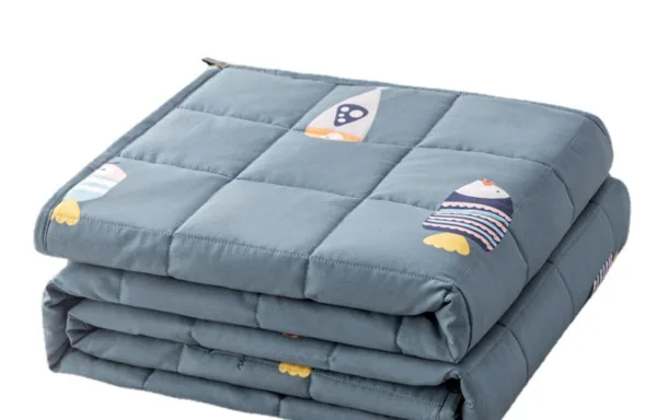 Gravity weighted blanket