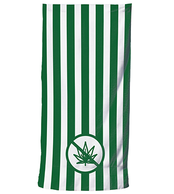 Suede beach towel