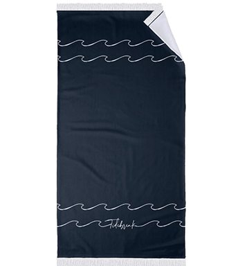 Waffle beach towel