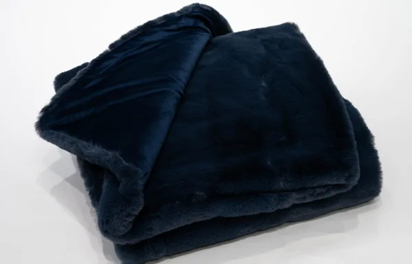 Dark blue blanket