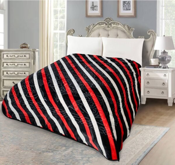 Custom Size Raschel Blanket for Retail & Distribution